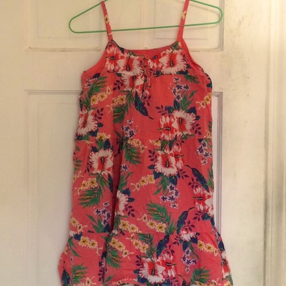 Gap girls floral sundress in size medium 8-9